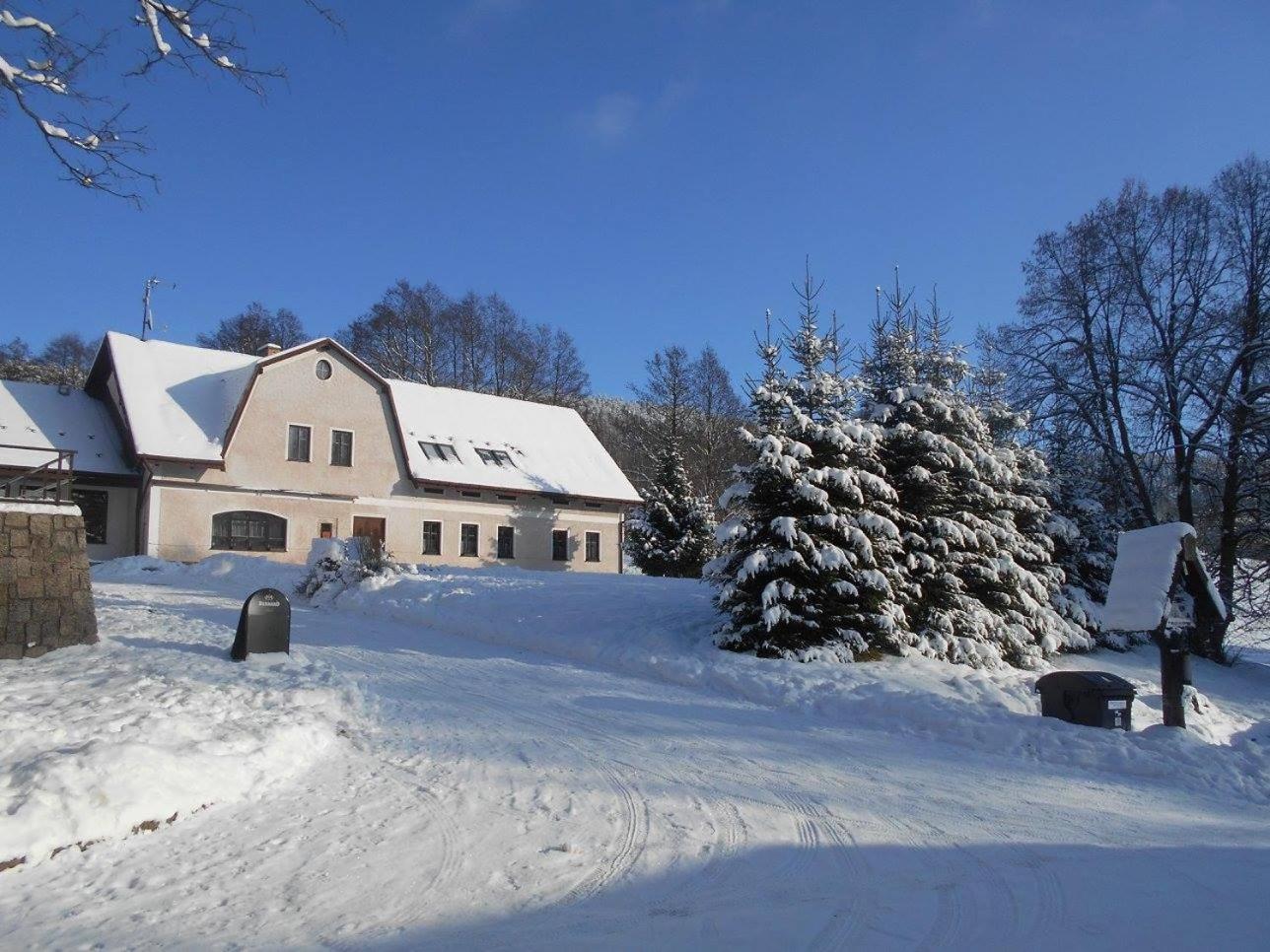 Penzion Vapenka Horní Maršov Exterior foto